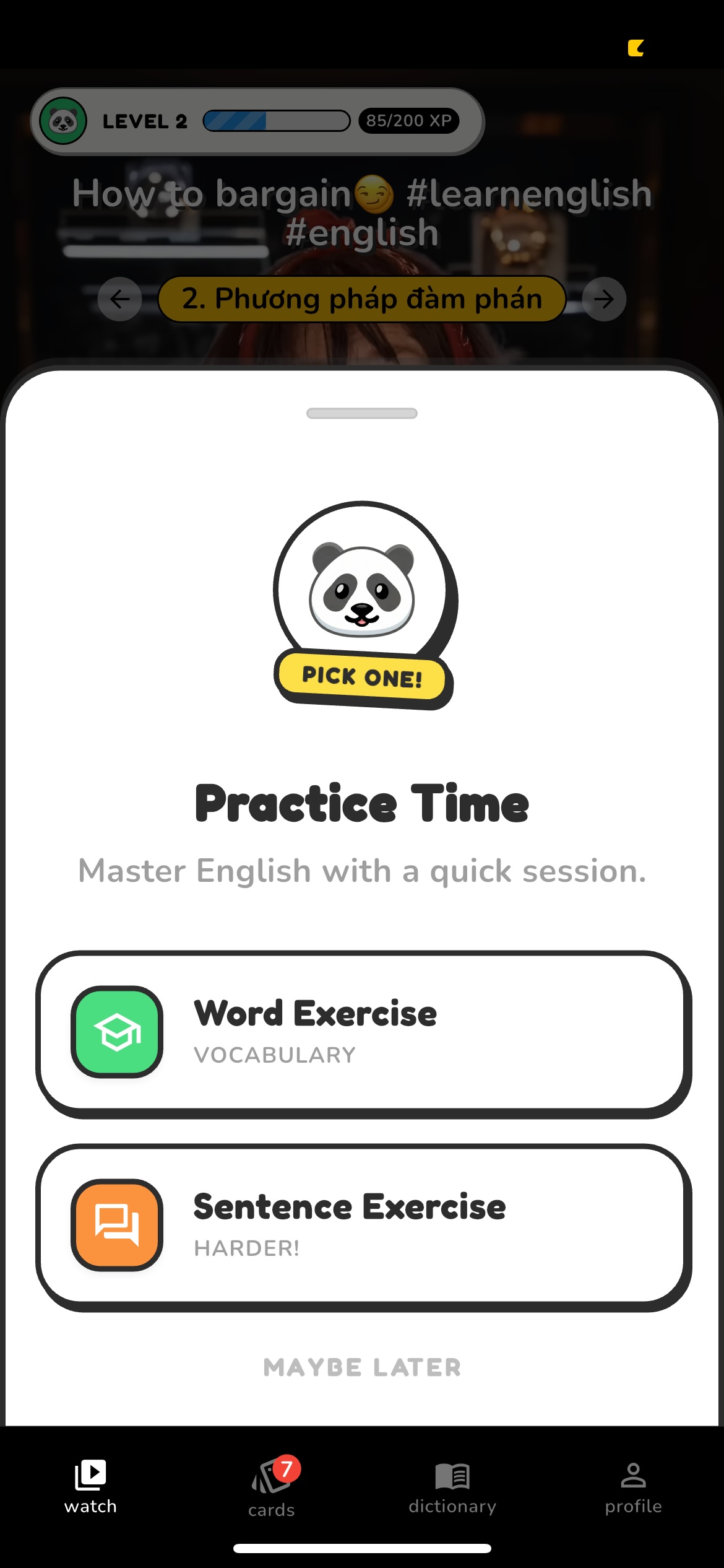 Practice & Retain Demo